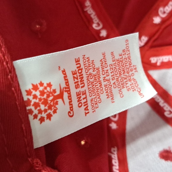 New, Canada baseball caps x2 - Picture 3 of 7